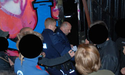policja na rozbracie