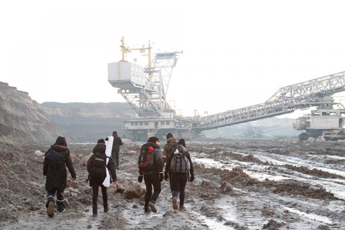 Poland: feminists occupy Tomosławice Coal Mine
