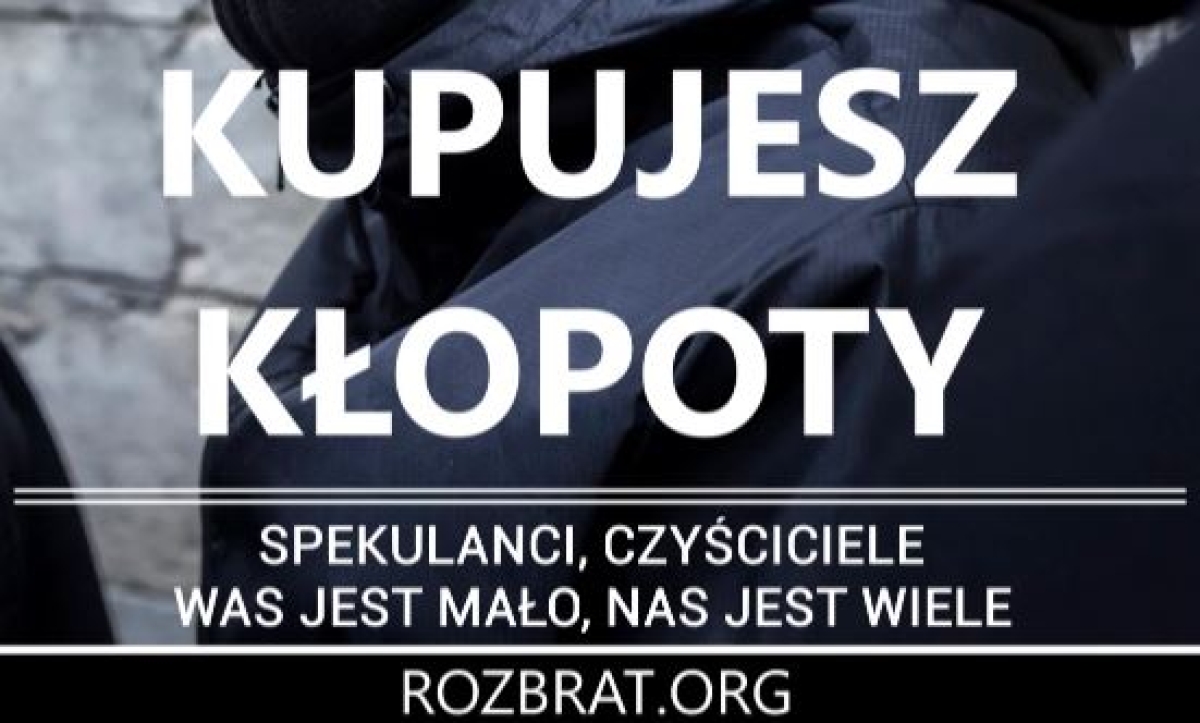 Kolejna próba licytacji fragmentu terenu Rozbratu
