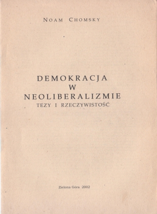 Demokracja w neoliberalizmie