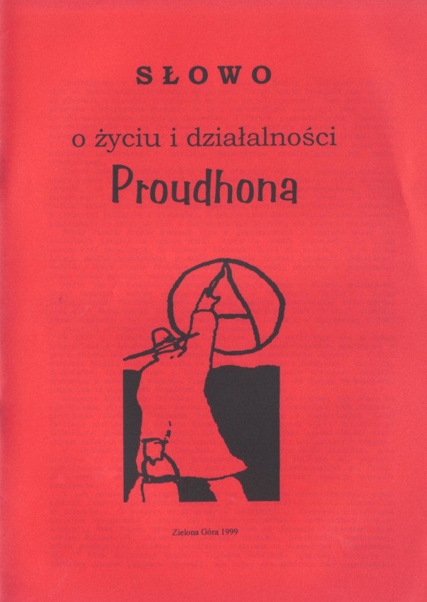 Słowo o działalności Proudhona