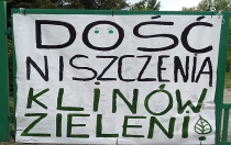 Nie dla samowoli zarządu działek ROD Bogdanka