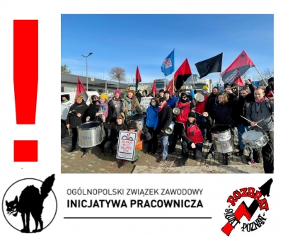 Solidarni ze strajkiem w Solaris Bus &amp; Coach