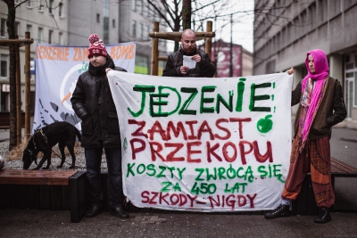 Jedzenie zamiast przekopu