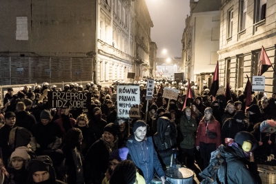 Demonstracja antyfaszystowska w Poznaniu