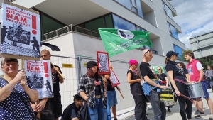 DOŚĆ NISZCZENIA ZIELENI, DOŚĆ BETONU, DOŚĆ KORUPCJI - relacja z protestu