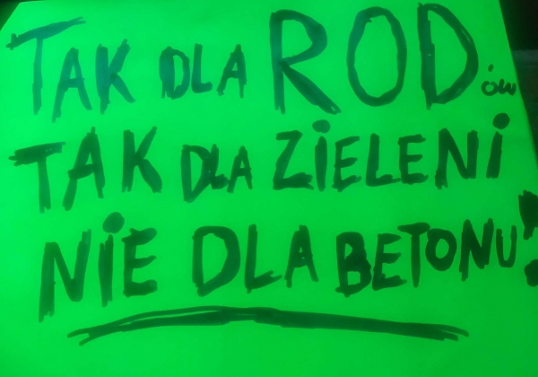 Zmagania na komisji w obronie ROD&oacute;w i zieleni