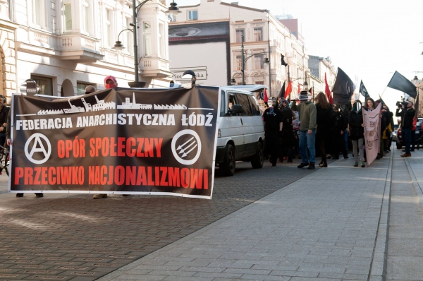 Rasizm za Burtę 2.0 &ndash; demonstracja w Łodzi