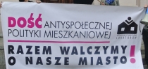 WSL: zatrzymać eksmisje, zamrozić czynsze, wesprzeć bezdomnych