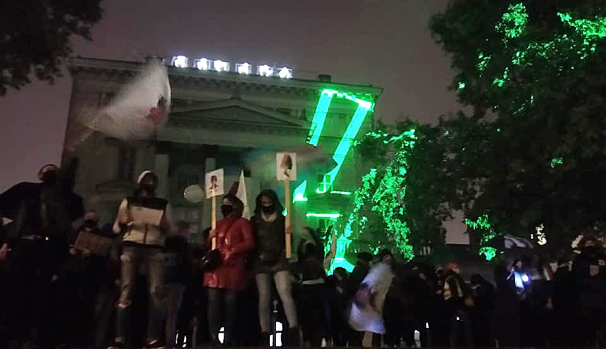 Deszcz nas nie przegoni – ósmy dzień protestu