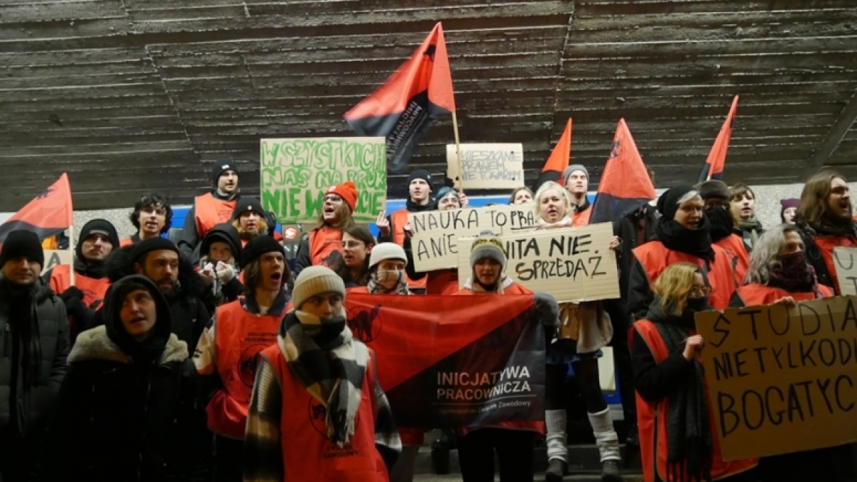 Studencka okupacja akademika „Jowita” w Poznaniu