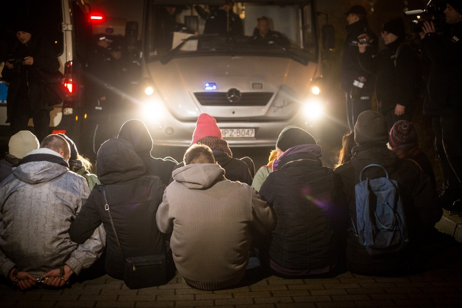 Relacja anarchistek biorących udział w okupacji Generalnej Dyrekcji Lasów Państwowych