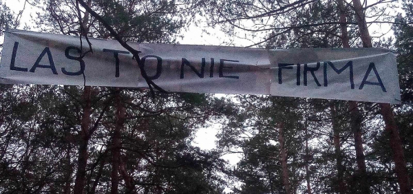 PRZECIWKO WYCINCE LAS&Oacute;W OCHRONNYCH POZNANIA