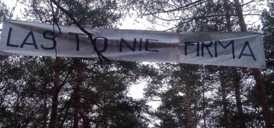 PRZECIWKO WYCINCE LAS&Oacute;W OCHRONNYCH POZNANIA