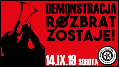 Nasz op&oacute;r trwa. 14 września demonstracja w obronie Rozbratu